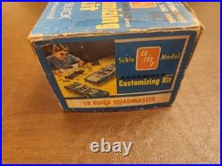 Vintage AMT 1/25 Scale Original 1958 Buick Convertible Model Car Kit Boxed