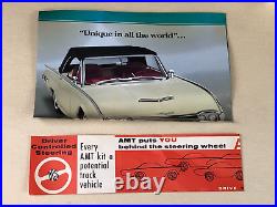 Vintage AMT 3 in 1 1962 HARDTOP THUNDERBIRD T-Bird Customizing Kit 125 S-222