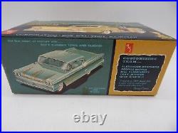 Vintage AMT 58 Chevrolet Impala Hardtop Trophy Series 125 Model Kit 2758-200