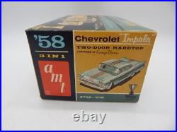 Vintage AMT 58 Chevrolet Impala Hardtop Trophy Series 125 Model Kit 2758-200