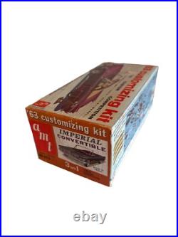 Vintage AMT'63 Customizing Kit Imperial Convertible Model 3 In 1 Stock/Custom/C