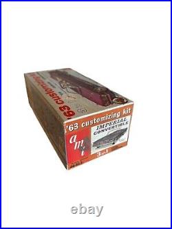 Vintage AMT'63 Customizing Kit Imperial Convertible Model 3 In 1 Stock/Custom/C