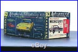 Vintage AMT'63 Mercury Marauder Fast Back Hardtop #6323-200 Plastic Model Kit