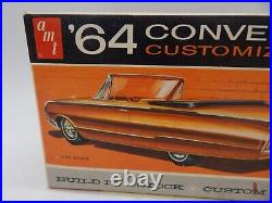 Vintage AMT 64 Mercury Park Lane Convertible Customizing 125 Model Kit 6314-150