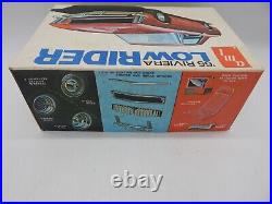 Vintage AMT 65 Buick Riviera Lowrider 125 Model Kit T404