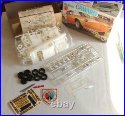 Vintage AMT'70 Camaro 1/25 kit complete in box Y720