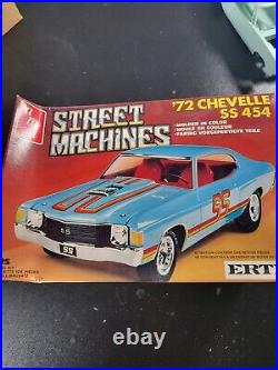 Vintage AMT'72 Chevy Chevelle SS 454 Street Machine Plastic Model Kit