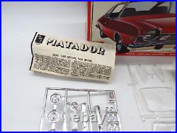 Vintage AMT 76 AMC Matador X 125 Model Kit T467