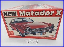 Vintage AMT 76 AMC Matador X 125 Model Kit T467