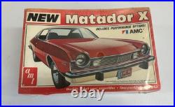 Vintage AMT 76 AMC Matador X 125 Model Kit T467 SEALED