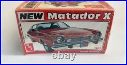 Vintage AMT 76 AMC Matador X 125 Model Kit T467 SEALED