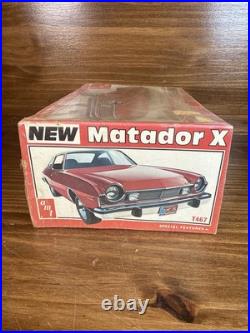 Vintage AMT 76 AMC Matador X 125 Model Kit T467 Sealed
