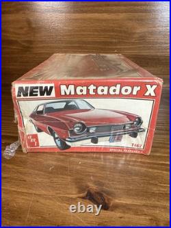 Vintage AMT 76 AMC Matador X 125 Model Kit T467 Sealed