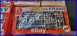 Vintage AMT And REVELL Hot Rod T Body Accessories