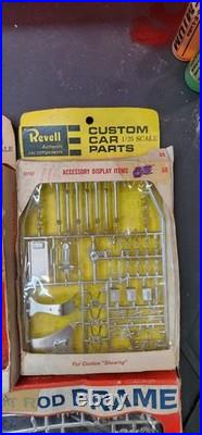 Vintage AMT And REVELL Hot Rod T Body Accessories
