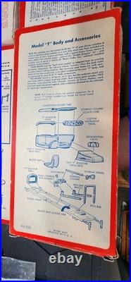 Vintage AMT And REVELL Hot Rod T Body Accessories