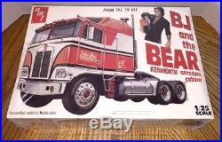 Vintage AMT BJ and the Bear Kenworth Aerodyne Model Truck Kit NEWithSEALED