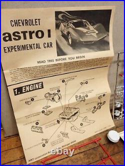 Vintage AMT Chevrolet's Experimental Astro I Model kit Complete Very Rare