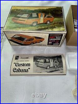 Vintage AMT Dodge Deora Custom Cabana 125 Scale Model Car Kit #T298 Complete