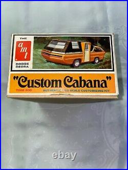 Vintage AMT Dodge Deora Custom Cabana 125 Scale Model Car Kit #T298 Complete