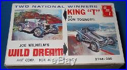 Vintage AMT Don Tognotti KING T and Wild Dream-Double Kit -Model Car Swap Meet