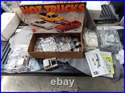 Vintage AMT/Ertl 1/25 Hot Trucks Model Kits El Camino, C-1500,55 Stepside Est