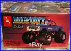 Vintage AMT Ertl BIGFOOT 4x4x4 Monster Truck 125 Model #6791 Sealed Contents