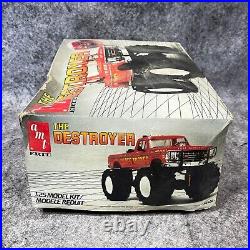 Vintage AMT Ertl The Destroyer Ford Monster 4x4 Truck 1/25 Model Kit #6608