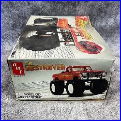 Vintage AMT Ertl The Destroyer Ford Monster 4x4 Truck 1/25 Model Kit #6608