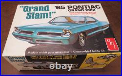 Vintage AMT Grand Slam! 1965 Pontiac Grand Prix 1/25 Model Kit Sealed Bag