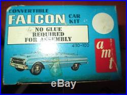 Vintage AMT Jr Series 1963 Ford Falcon Convertible Model Kit #4110-100 125