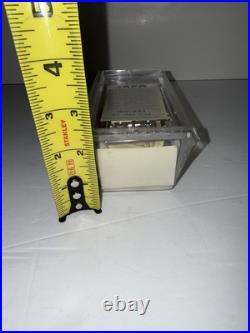 Vintage AMT Mini Kit'57 Yellow Chevy Hardtop Model Car Kit 143 Plastic NOS