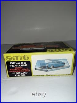 Vintage AMT Mini Kit'57 Yellow Chevy Hardtop Model Car Kit 143 Plastic NOS
