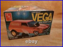 Vintage AMT Model Kit T112-225 Chevy Vega Funny Car COMPLETE IN BOX
