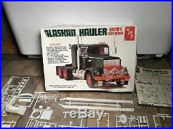 Vintage AMT No. T511 Kenworth Alaskan Hauler 1/25 Scale (See Pics!)