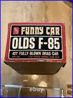 Vintage AMT Olds F-85 Streaker Funny Car Drag Car Oldsmobile Cutlass Model Kit
