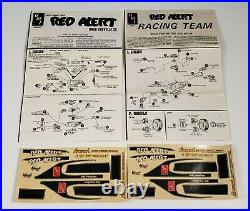 Vintage AMT Red Alert Racing Team Model Kit 1970 Chevelle Van Trailer Box T-550