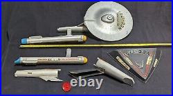 Vintage AMT Star Trek Model Kit Parts & Boxes Lot