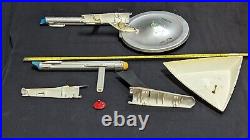 Vintage AMT Star Trek Model Kit Parts & Boxes Lot