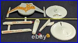 Vintage AMT Star Trek Model Kit Parts & Boxes Lot