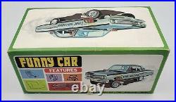 Vintage AMT Super Boss Funny Car Chevelle 427 Fully Blown Drag Car 6750-150