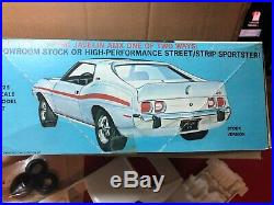 Vintage AMT T345 1974 AMC Javelin AMX Super Rare VERY NICE KIT unbuilt unpainted