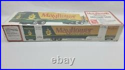 Vintage AMT T514 Mayflower Trailer Moving Van 1/25 Scale Model Hobby Kit NOS B47