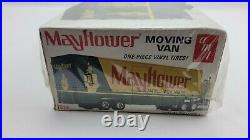 Vintage AMT T514 Mayflower Trailer Moving Van 1/25 Scale Model Hobby Kit NOS B47