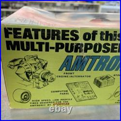 Vintage AMT The Amtronic Futuristic Multi-Duty Vehicle Model Kit Open Box T363