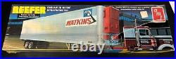 Vintage AMT Watkins Reefer Refrigerator Trailer 1/25 Scale 1971 Model SEALED