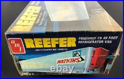 Vintage AMT Watkins Reefer Refrigerator Trailer 1/25 Scale 1971 Model SEALED