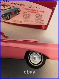 Vintage AMT model car K6012 Tempest convertible