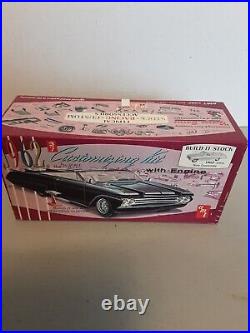 Vintage AMT model car kit K7012. Nova convertible, 1962