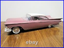 Vintage Amt 1959 Buick Invicta Craftsman Model Kit. Lido Lavender. Built. Nice